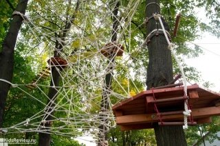 Активный отдых с детьми на свежем воздухе: веревочные парки в СПб и за городом